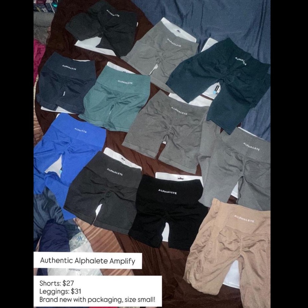 Alphalete Amplify Shorts and Leggings
